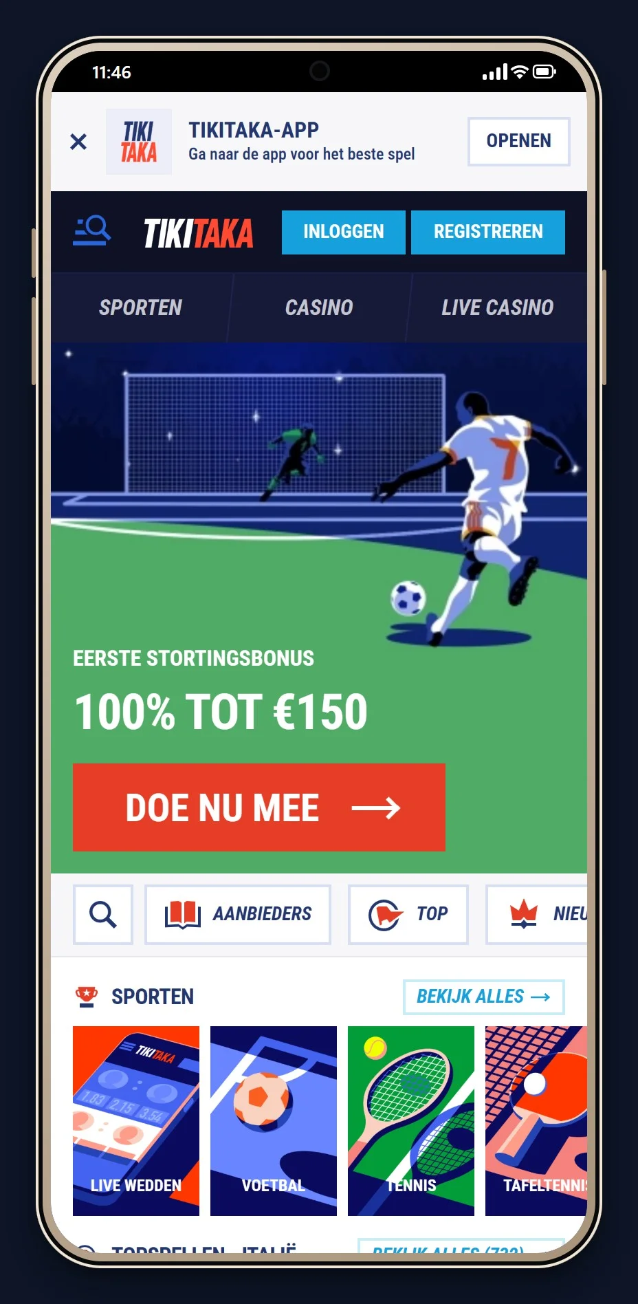 beste ethereum casino's: de startpagina van TikiTaka