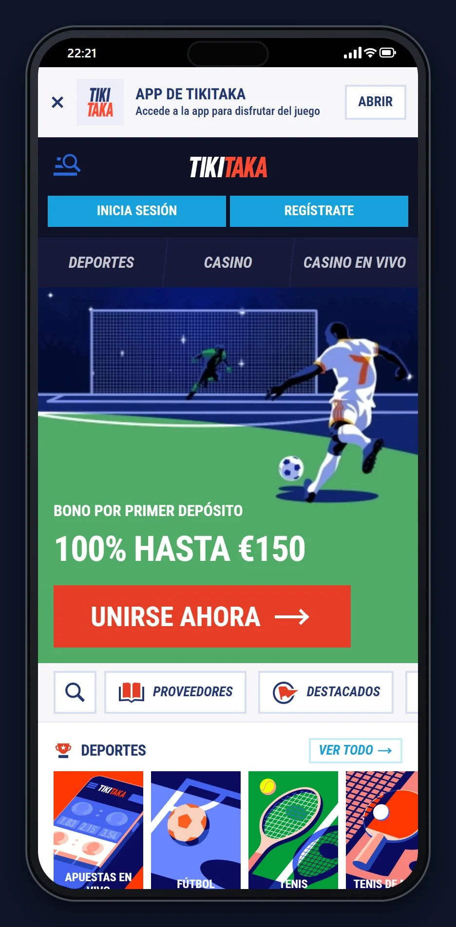 casinos de eth: la página principal del casino TikiTaka