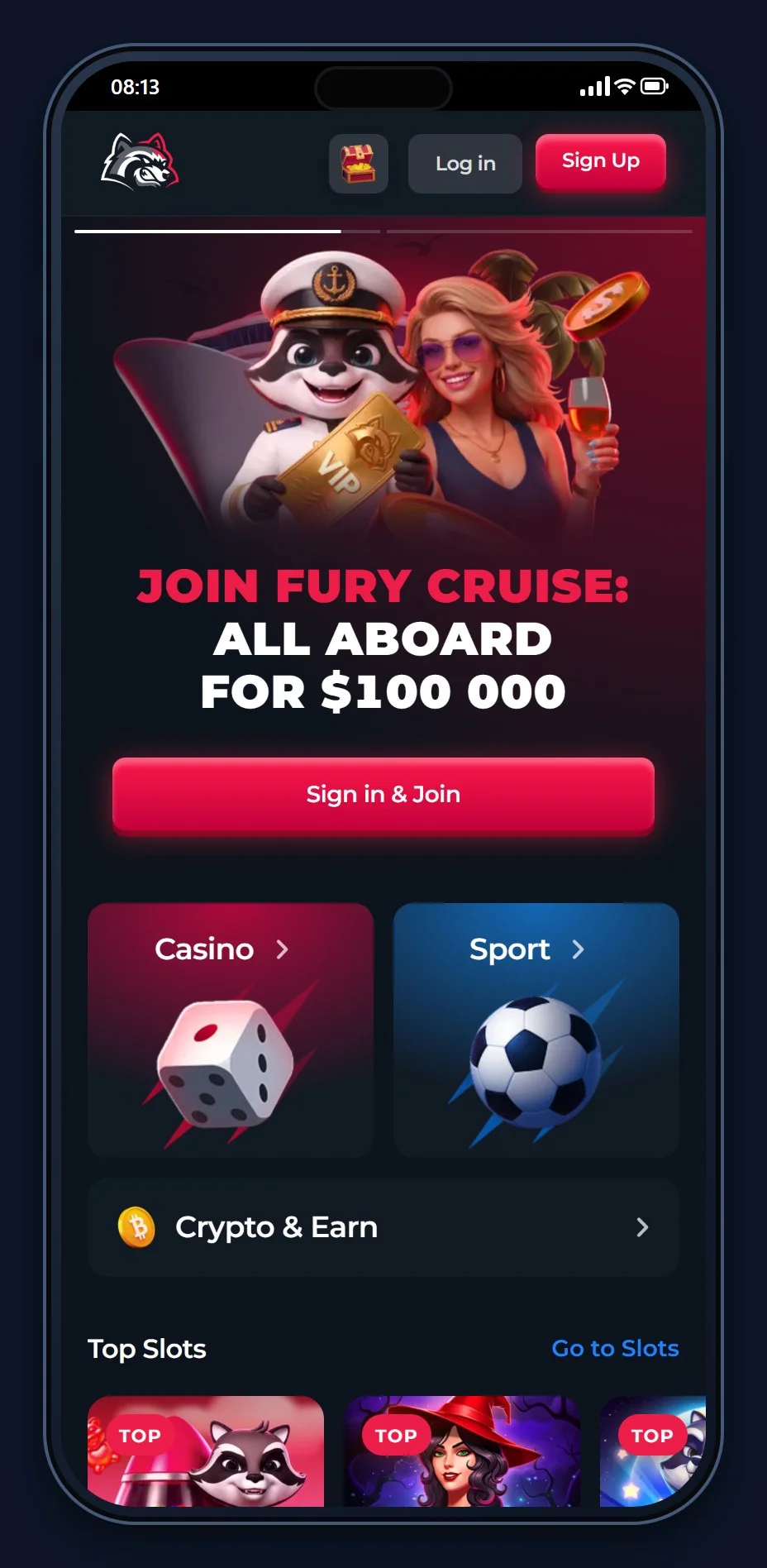 kaszinók USDT vagy ETH fizetéssel: BetFury kaszinó lobbija