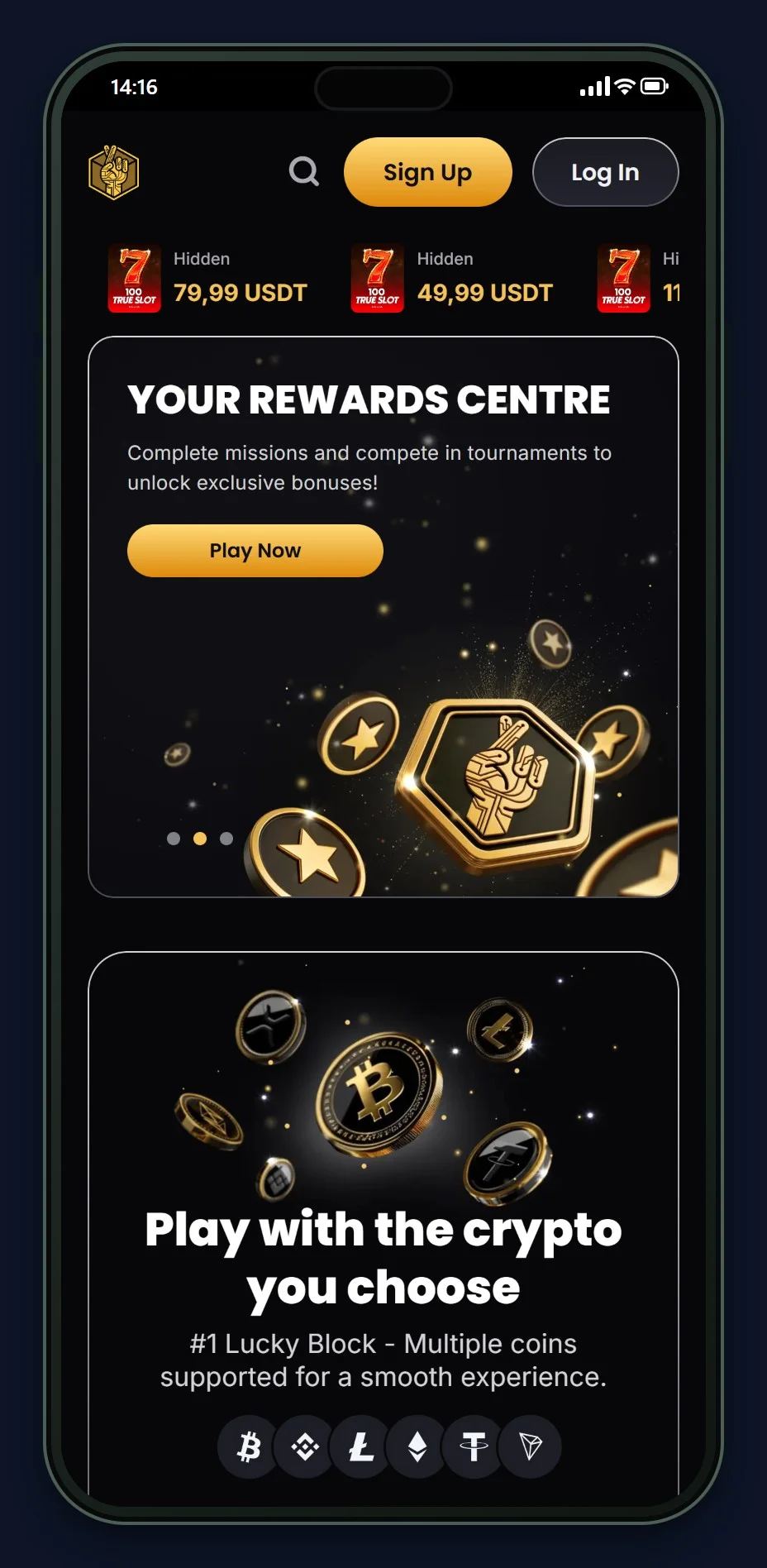 cazinou ethereum: lobby-ul cazinoului Lucky Block